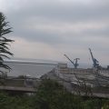 Brest confinée, le port est à l'arrêt à cause du coronavirus.